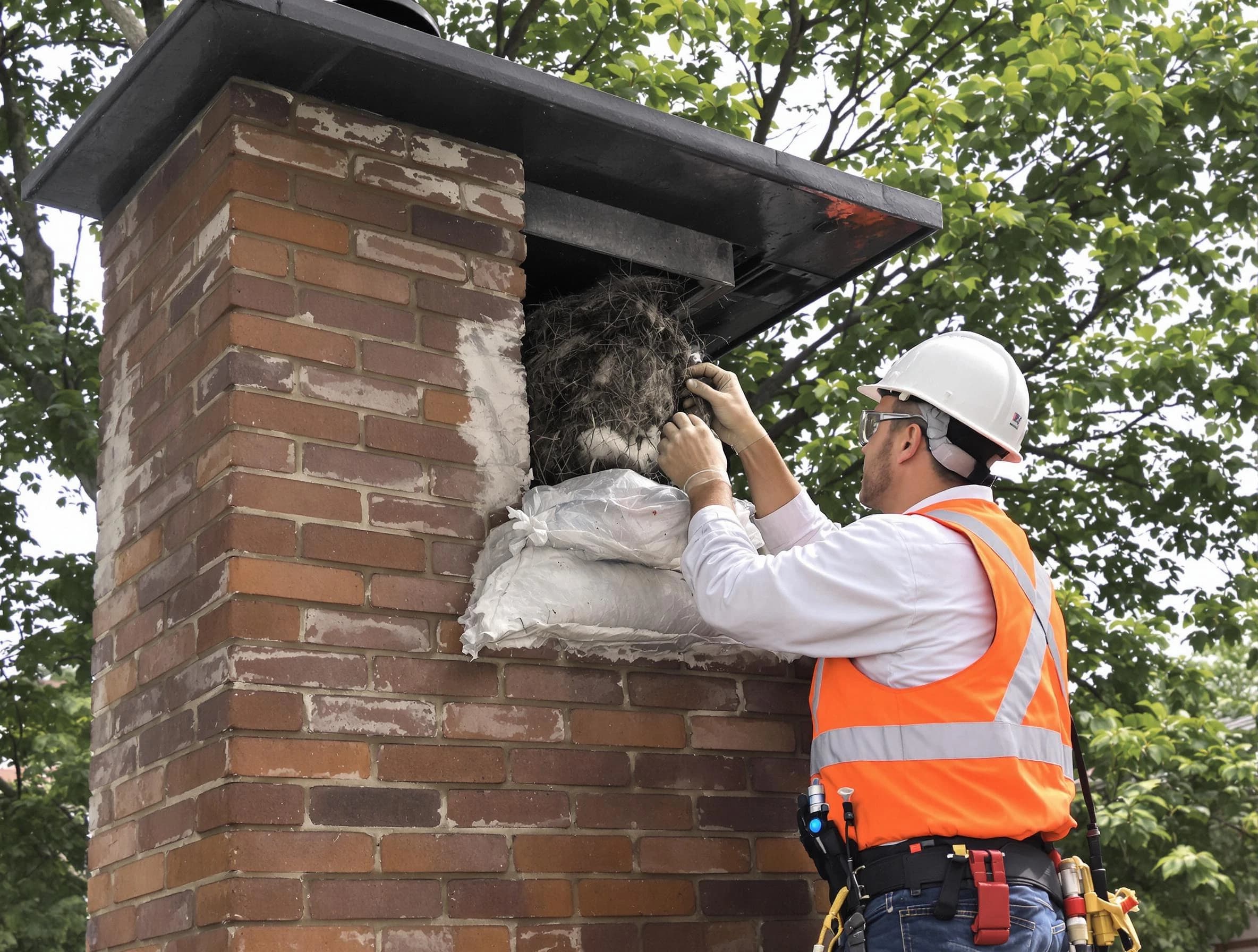 Humane removal of debris and animals by Ocean Chimney Sweep in Ocean, NJ