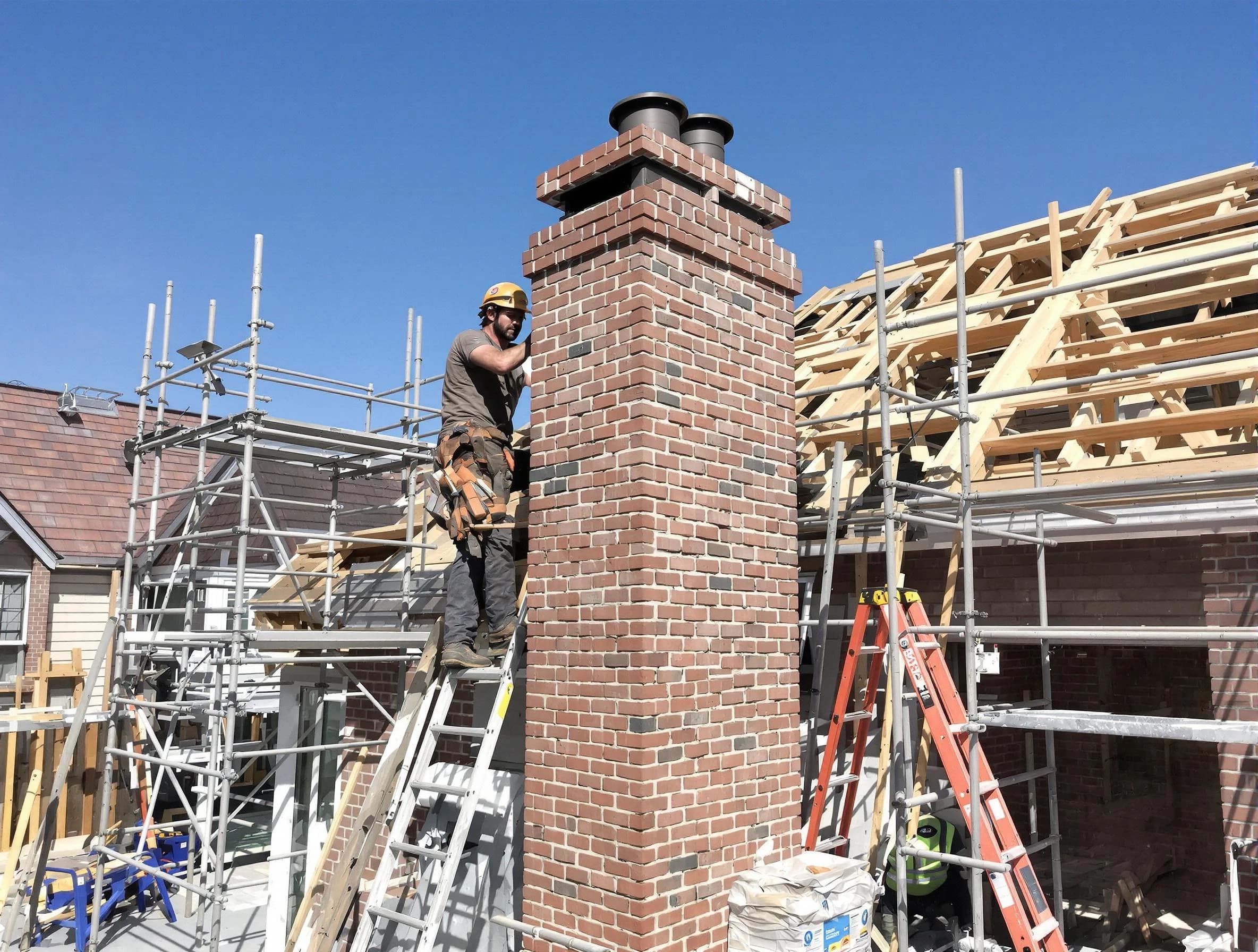 New chimney installation completed by Ocean Chimney Sweep in Ocean, NJ