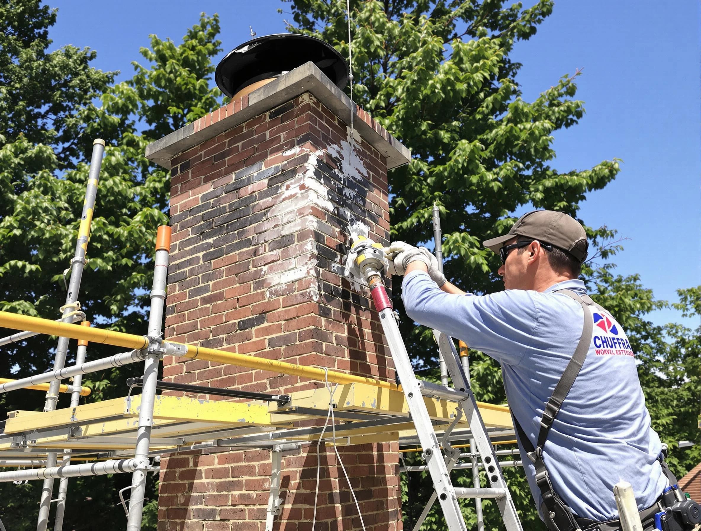 Structural chimney repair by Ocean Chimney Sweep in Ocean, NJ