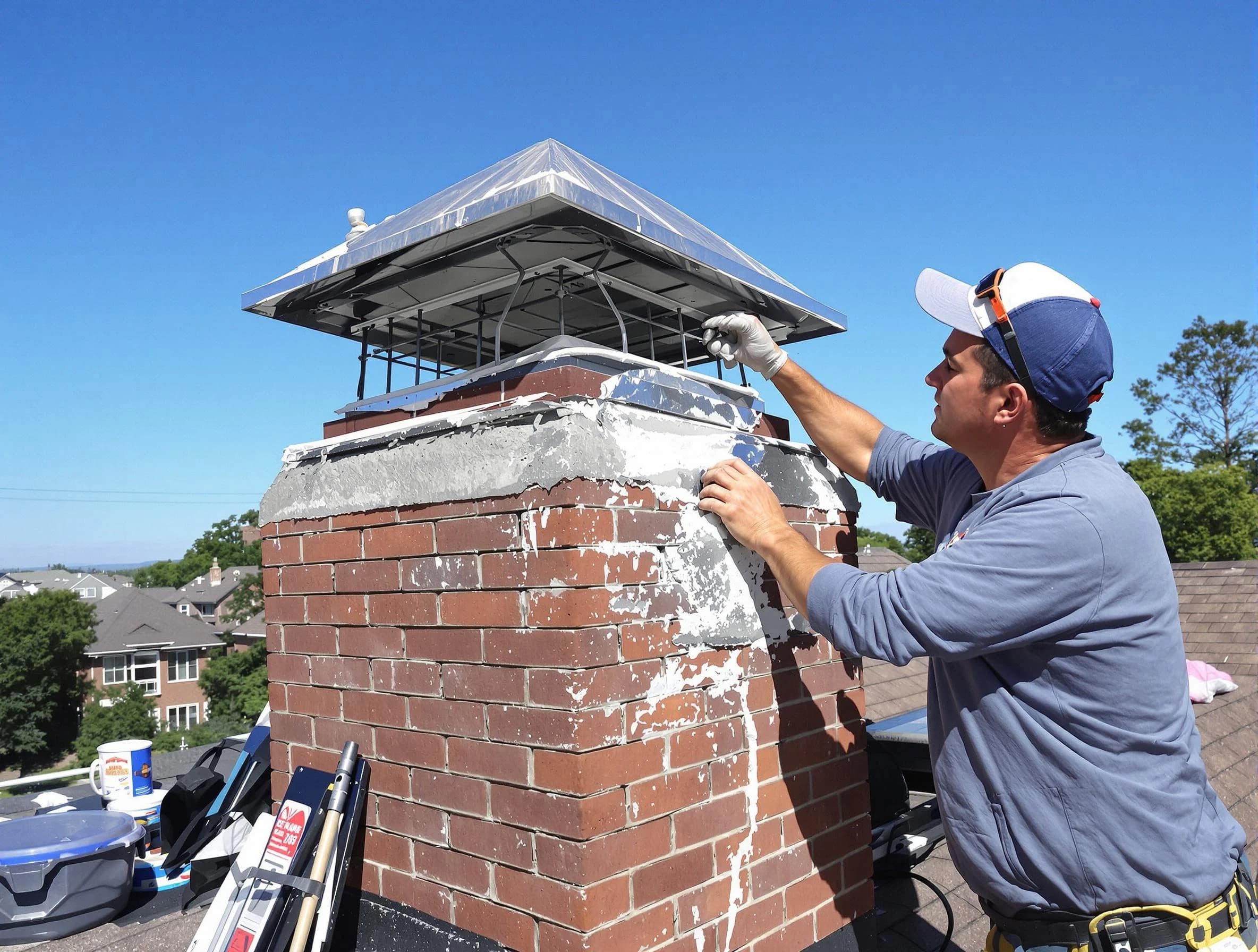 Chimney Crown Services service in Ocean, NJ